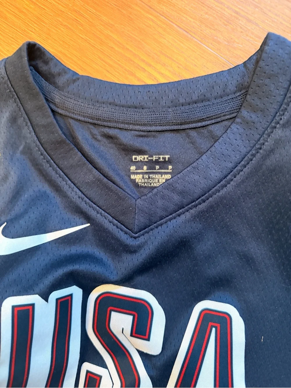 Nike Team USA LeBron James #6 “Sparks of Destiny” Youth Small Basketball Jersey